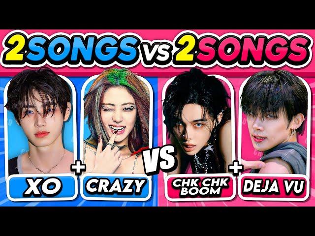 2 SONGS VS 2 SONGS  ( SAVE ONE, DROP ONE)   Save One Team  | KPOP QUIZ 