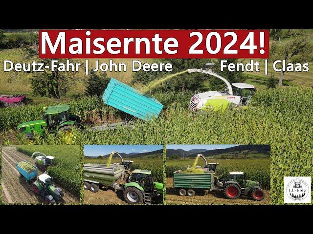 Maisernte 2024!  Deutz-Fahr | John Deere | Fendt | Claas | Schwarzwald