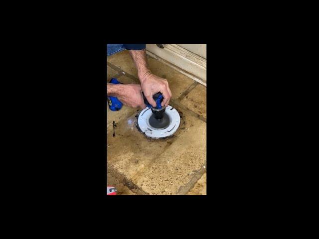 Toilet Bowl Flange Remover