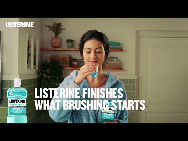 Complete the clean with LISTERINE®