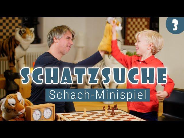 Schatzsuche mit Sebastian & Frederik | Schach-Minispiel zu Turm, Läufer & Dame