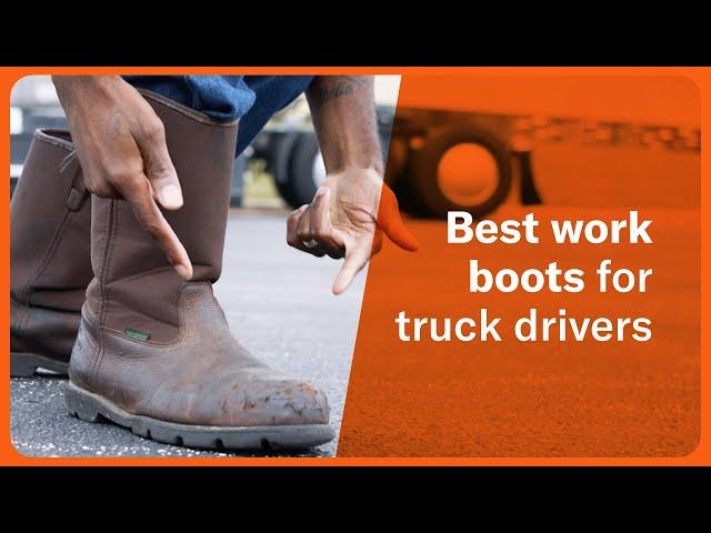 Best boots for truck drivers: How to find a pair that's right for you