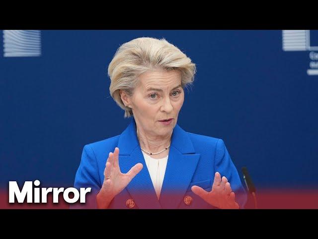 Von der Leyen proposes 800 billion-euro plan to strengthen EU defences