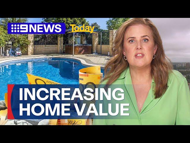 How much value a pool can add to your property | 9 News Australia