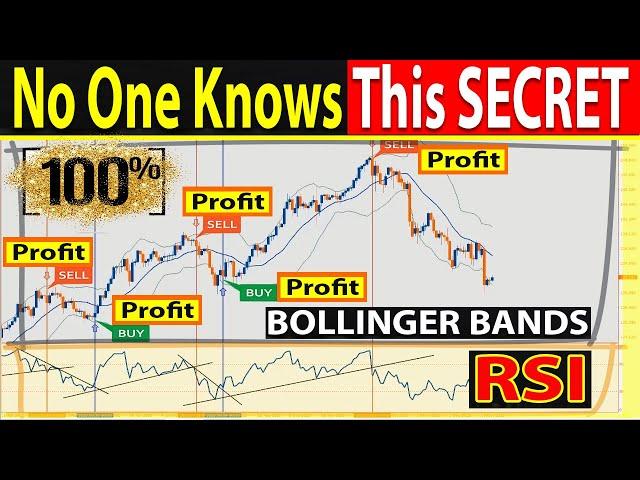  Low-Risk SCALPING With "BOLLINGER BANDS & RSI TRENDLINE BREAKS" (Full Tutorial)