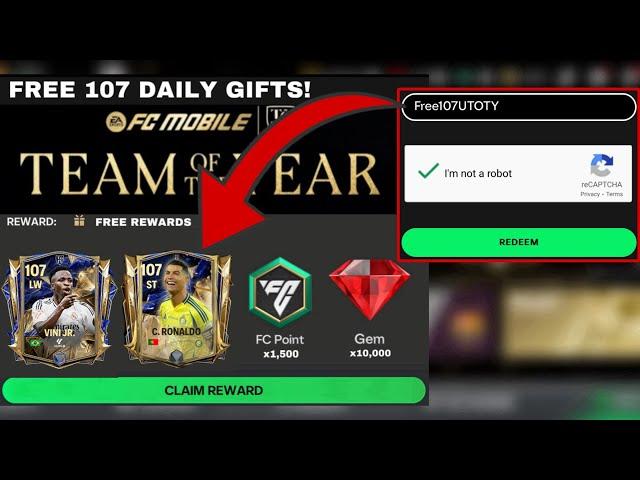 3x FC MOBILE REDEEM CODES FOR FREE UTOTY PACKS! 105-107 OVR UTOTY PLAYERS FOR FREE!