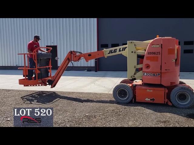 Lot 520, JLG E300A JP Telescopic Boom Lift