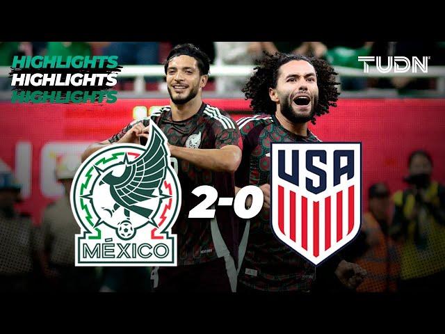 HIGHLIGHTS | México vs Estados Unidos | Amistoso Internacional | TUDN