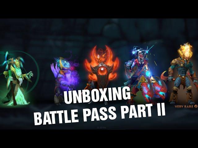 DOTA 2: Unboxing 12 hộp Immortal Treasure II - Battle Pass 2022