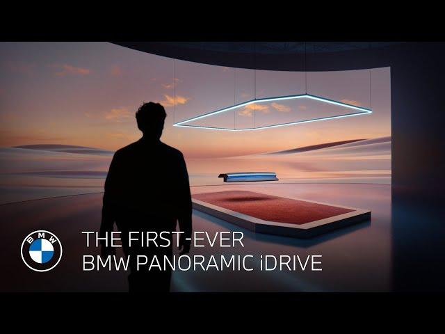 The first-ever BMW Panoramic iDrive