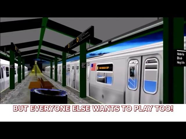 Gru plays OpenBVE NYC Subway