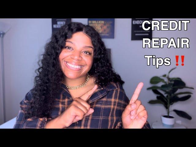 CREDIT REPAIR HACKS YOU NEED TO KNOW! | EASY DIY CREDIT REPAIR!