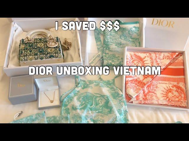 Dior Haul: *LIMITED EDITION* Mini Lady Dior, Dioriviera 2024 Bikini, Dior Silk Top, Dior Necklace