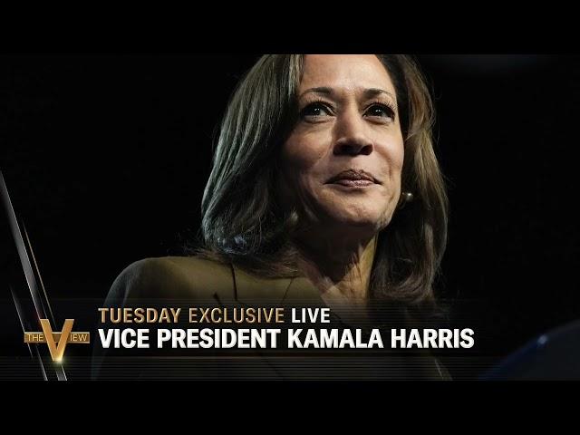 Vice Pres. Kamala Harris To Visit 'The View' Tuesday