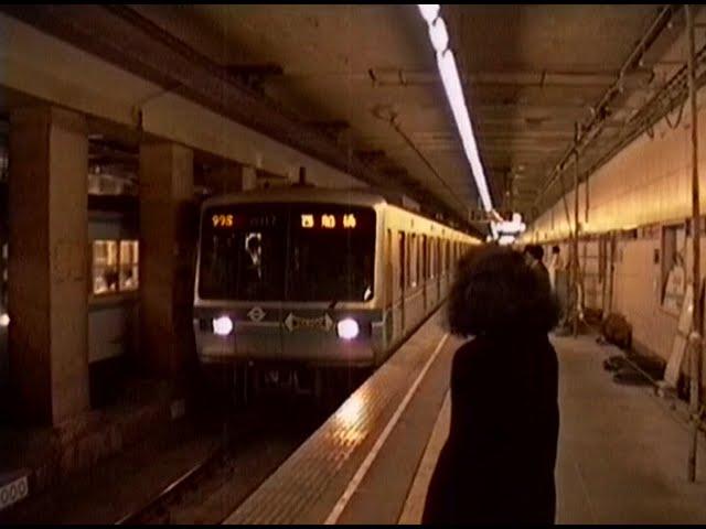 1993 早稲田駅へと早稲田駅辺り 930625 NE-HV