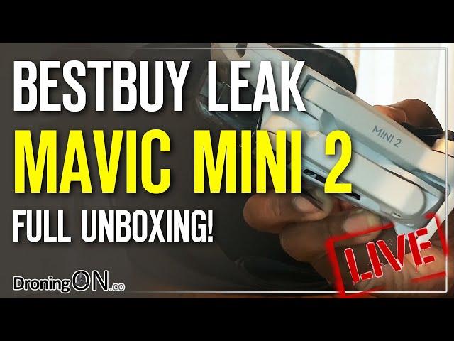 DJI Mavic Mini 2 LEAK/UNBOXING - 4K, Occusync, 249g, 31 mins flight