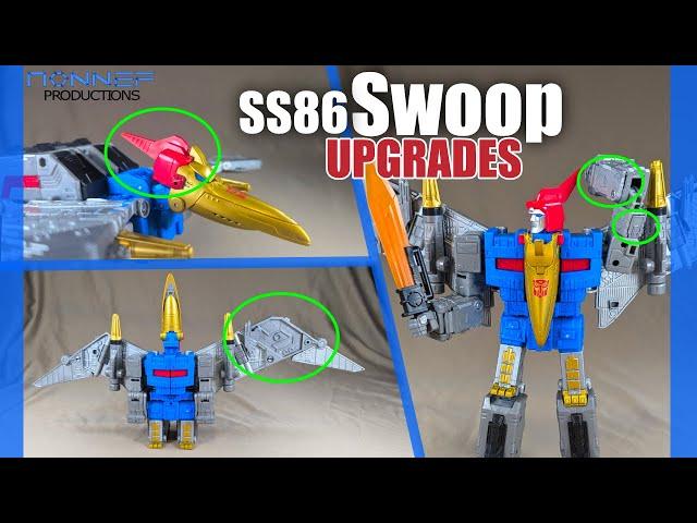 SS86 Swoop : Wings, Head Crest, Fillers, and Sword