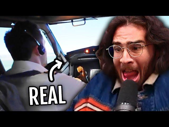 CRASHING A REAL PLANE IRL (not really) (ft. Austin Show)