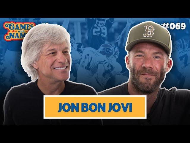 Bon Jovi and Julian Edelman Talk Rock Star Life and Belichick as a Drummer | SB XXV Bills vs Giants