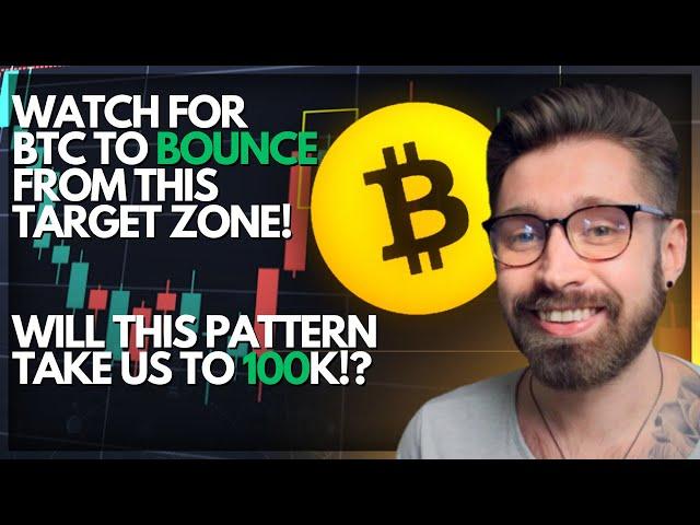 BITCOIN PRICE PREDICTION 2024WATCH FOR BTC TO BOUNCE FROM THIS TARGET ZONEPATTERN TO $100K!? 