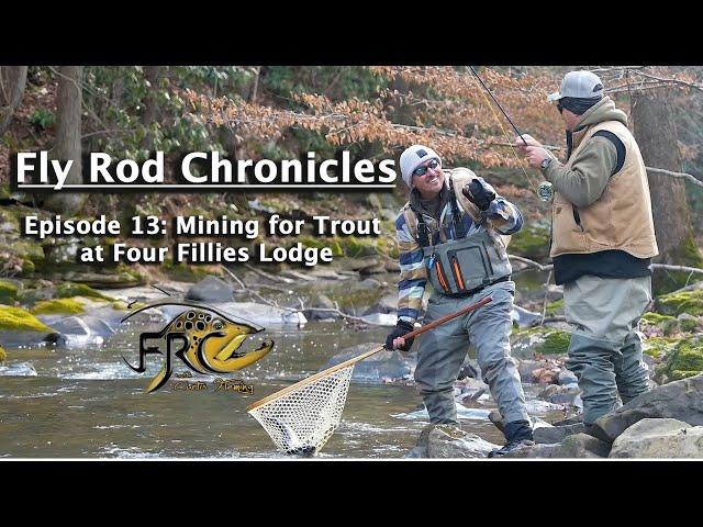 Mining for Trout at Four Fillies Lodge