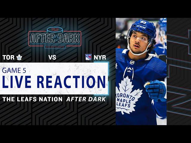 Maple Leafs vs New York Rangers LIVE POST GAME | Game 5 Reaction