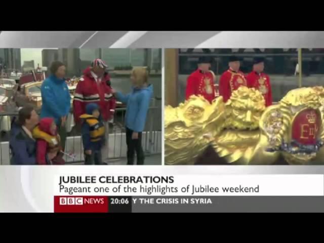 Thames Pageant (BBC News Report)