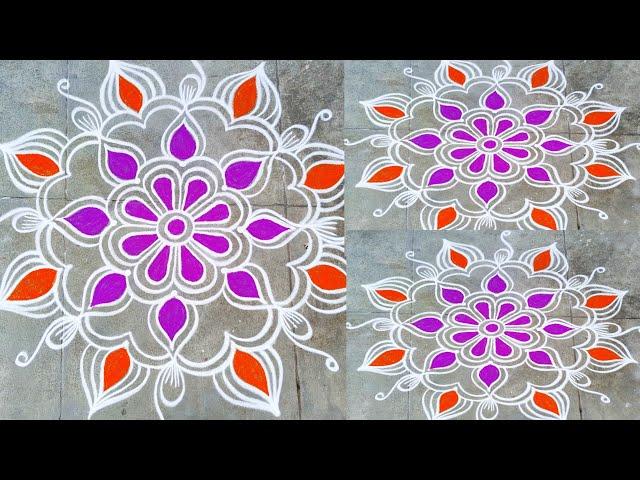 deepavali rangoli#137 #festivalsrangoli #deepammuggulu #newrangoli #simplerangoli #@My_rangoli77