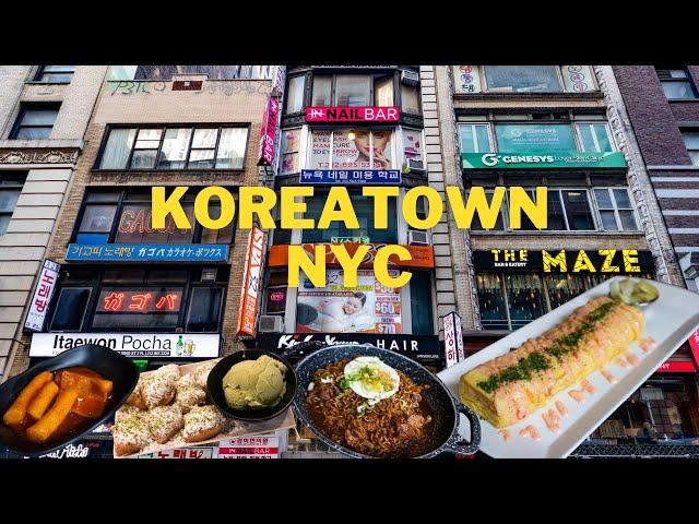 Exploring and Eating in Koreatown NYC. Amazing Restaurants!