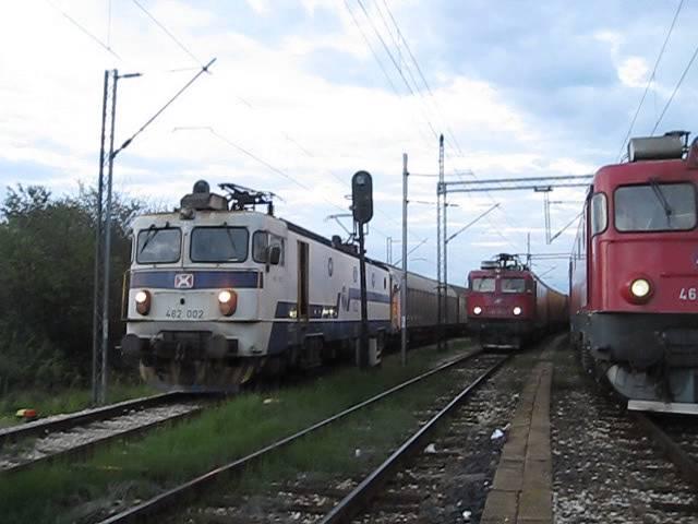 jel se digo... 3 x 5100kw serbian and makedonian locomotives Electroputere  Craiova, Romania.