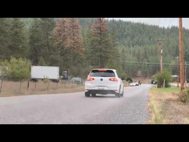 Mk7 Golf R exhaust fly by