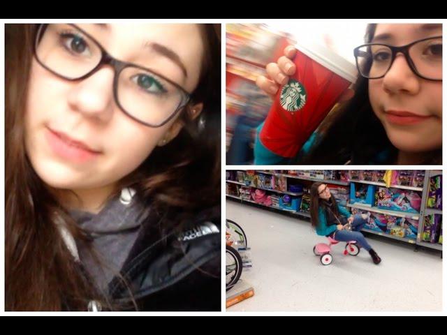 Vlogmas Day 12: Last Minute Shopping & Starbucks! (12-23-2014)