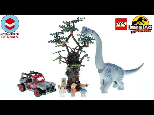 LEGO Jurassic Park 76960 Entdeckung des Brachiosaurus - LEGO Speed Build Review