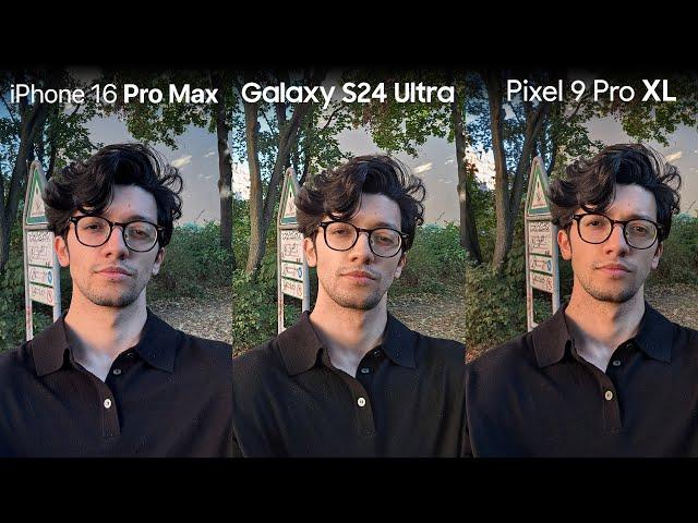 iPhone 16 Pro Max vs Samsung Galaxy S24 Ultra vs Pixel 9 Pro XL - Camera Test