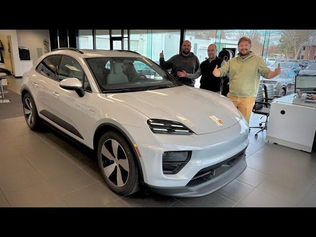 Porsche Macan EV Delivery Day! Kathy's New Car - Unveil, Setup, & First Drive