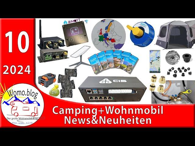 Camping und Wohnmobil News&Neuheiten 10/2024