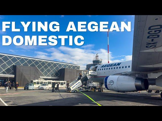 Carry On Only on a Aegean Airlines Domestic Flight! | Greece Travel