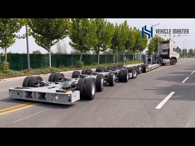 Heavy Duty 8 Axle Modular Lowbed Trailer - Vehicle Master