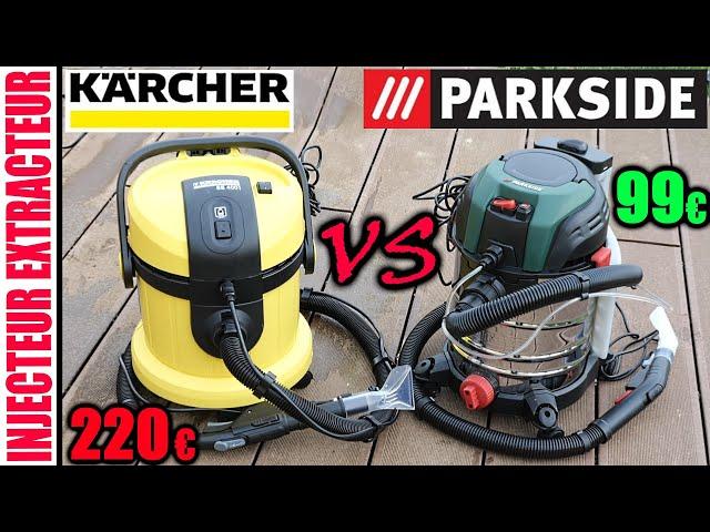 Aspirateur injecteur extracteur PARKSIDE VS KARCHER SE4001 PWS 20 C2 Carpet Cleaner PARTIE 1