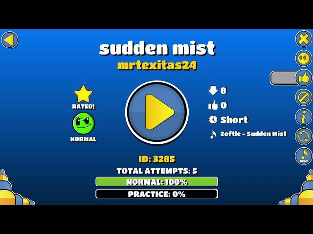 Sudden Mist by mrtexitas24 100% [ALL COINS] - DAILY LEVEL | Final Dash 5.5.1