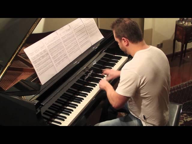 Diablo music -- Tristram Theme on piano