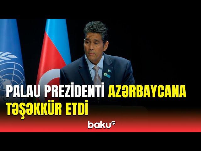 İqlim dəyişikliyi adalarımızı məhv etməyə başlayıb | Palau Prezidentindən həyəcan təbili