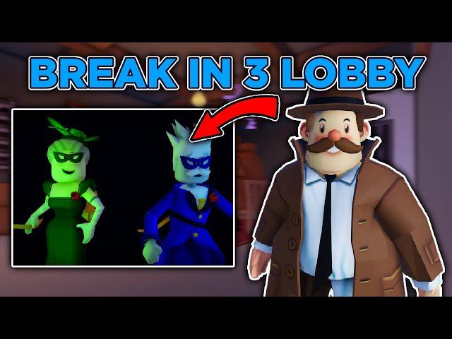 Break In 3 OFFICIAL LOBBY REVEALED! (FANGAME)