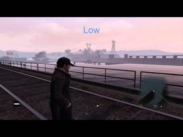 Watch Dogs Low vs Ultra