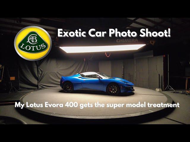 Studio Car Shoot - Lotus Evora 400