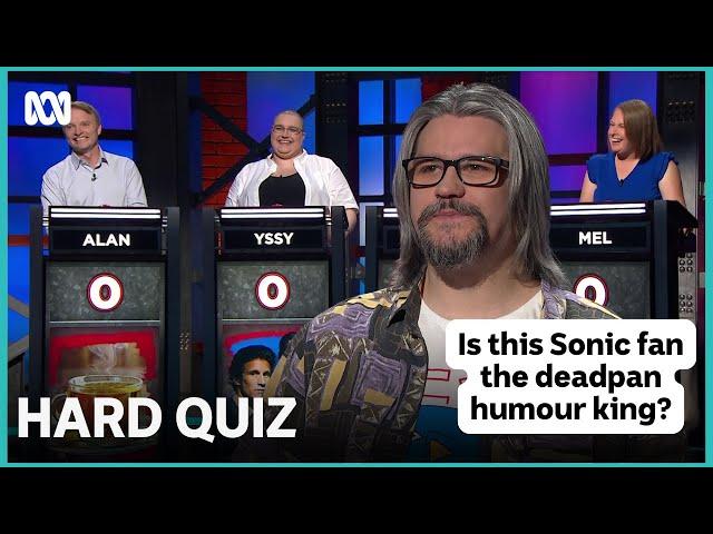 The very definition of deadpan humour | Hard Quiz | ABC iview