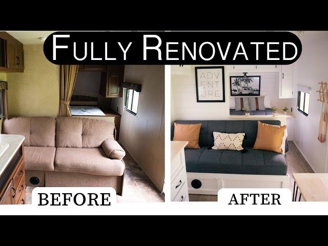 2014 Jayco 264BH Before and After Fully Renovated