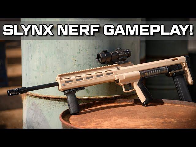 Slynx Gameplay: 300fps Bullpup Nerf Sniper!