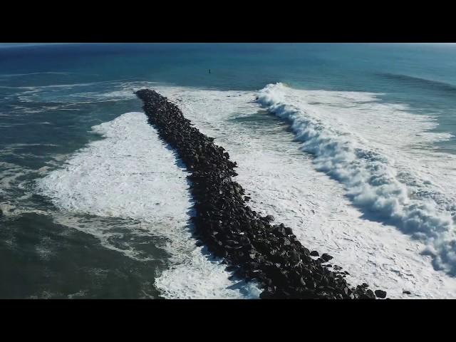 Port San Luis Harbor - Breakwater Monster Waves