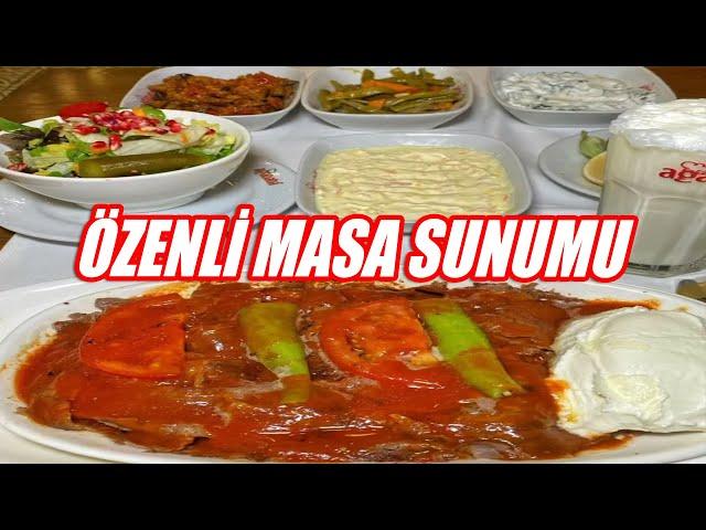 Özenli Masa Sunumumuz ! |AĞABABA DÖNER